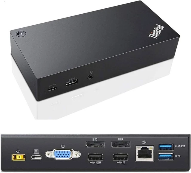 Lenovo ThinkPad USB-C Docking Station - Refurbished
