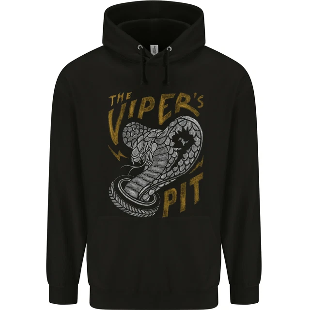 The Vipers Pit Motorcycle Motorbike Biker Childrens Kids Hoodie