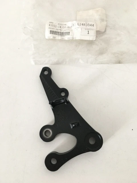 43511-14J10 STAFFA PEDANA Pilota Dx Destra Nera Originale Suzuki Gsx-R ...