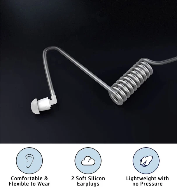Earpiece Headset for Garmin Radio Rino 110 120 130 520HCX 530HCX 610 650 655T 70