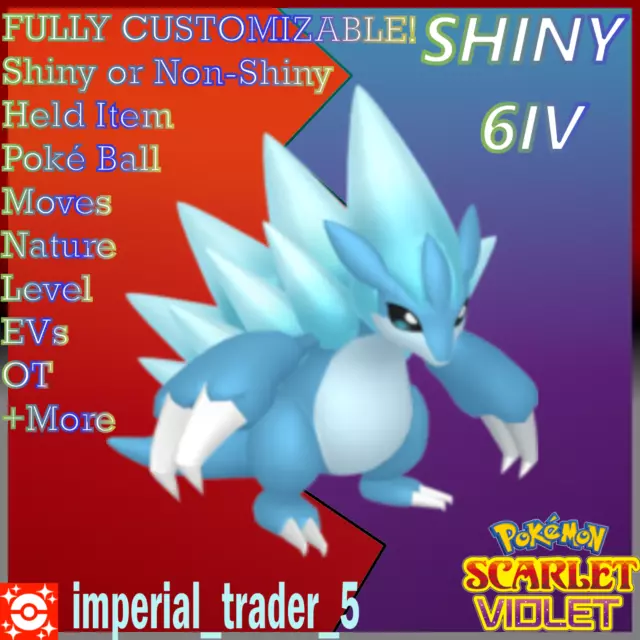 Eevee Egg ✨ 6IV ✨ Shiny / Non Shiny ✨ Pokémon Scarlet and Violet