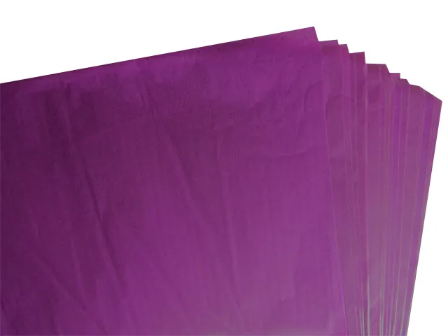 NEW VIOLET PURPLE COLOURED ACID FREE TISSUE PAPER 500mm x 750mm*HIGH QUALITY*
