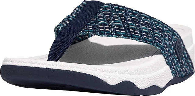 FitFlop Women's Surfa Canvas Slip-on Flip Flop Thong Sandals