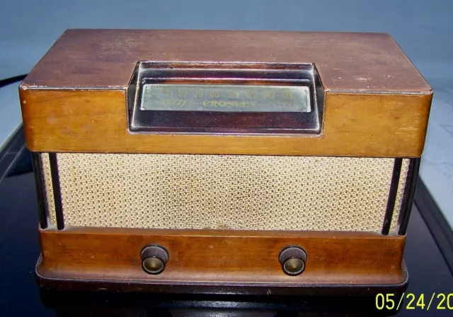 Vintage 1940's(?) Crosley Radio *Parts/Repair*