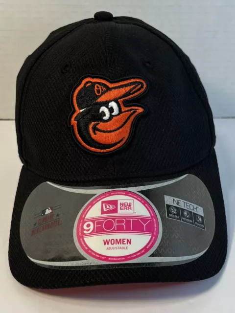 Baltimore Orioles New Era 9Forty Baseball Cap Hat Embroidered One Size Womens