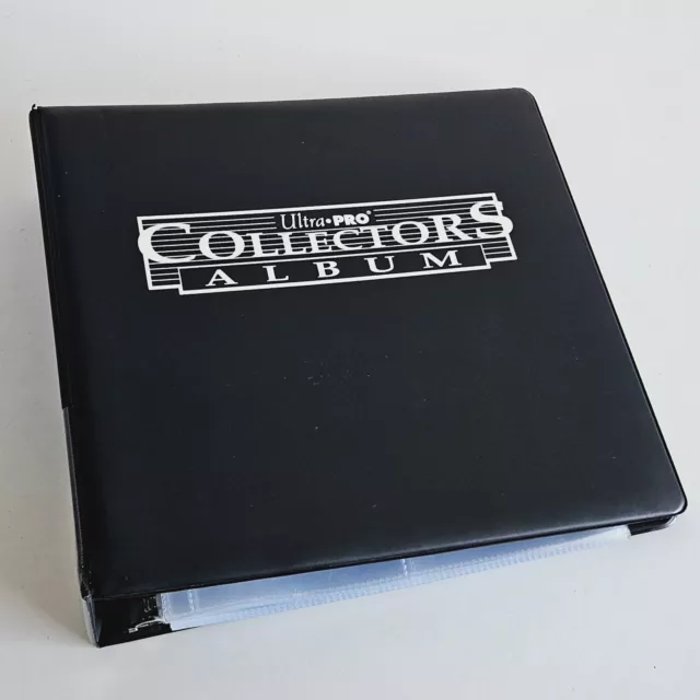 Ultra Pro - Collectors Album D-Ring Binder - Black & Card/Top Loader Pages