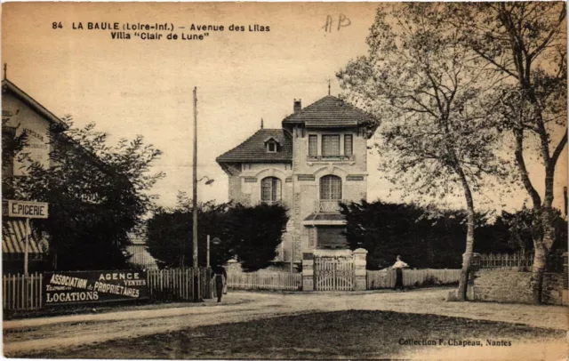 CPA La BAULE - Avenue des Lilas - Villa Clair de Lune (587715)