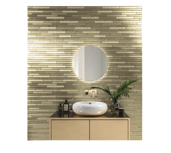 4 ROLLS OF Tile Foil Slate Gold Ultra Weight Metallic Brick Arthouse