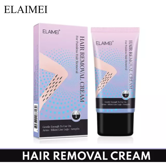 Effective Permanent Hair Removal Cream Legs Body Armpit Depilatory Painless