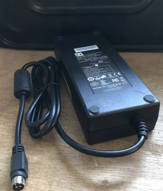 Genuine CWT 12V 10A (120W) CAD120121 AC Adaptor Power Supply 4 Pin DIN