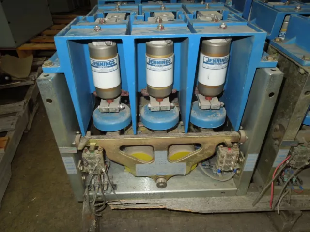 Jennings RP173-2310-00 450/600A 7.2/1.5KV 3ph 115/110V Acutator Vacuum Contactor