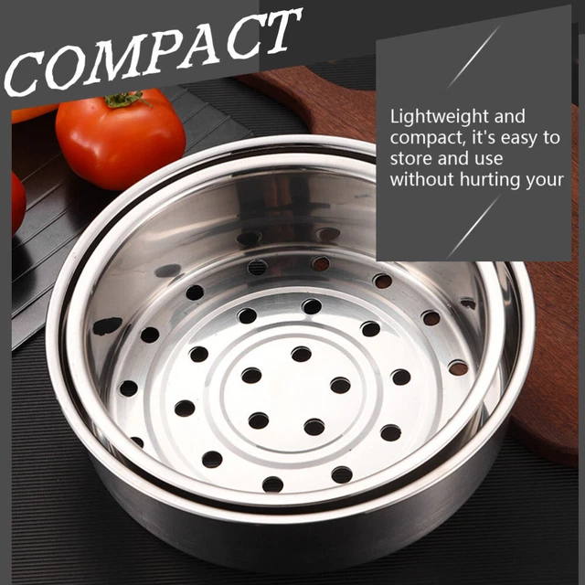 Round Steamer Rack Stand Stainless Steel Steamer Veggie Steamer Tripod 3