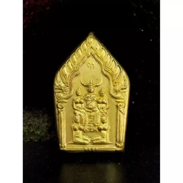 thai Amulet Phaya Khao Kham Chao Sanea Lanna Golden Mask Pho Pu Hermit Amnat 2