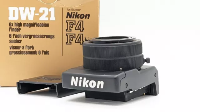 [ Casi Mint en Caja ] Nikon DW-21 Alta Aumento Visor para F4 F4s De Japón
