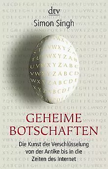 Geheime Botschaften. Die Kunst der Verschlüsselung von d... | Buch | Zustand gut