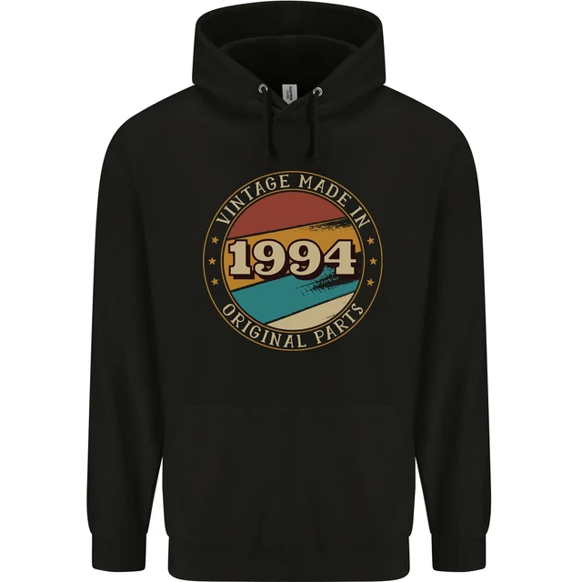 Sweat à Capuche 35ème Anniversaire Homme - Design Vintage Voiture 1990, Cadeau Drôle Pour Né En 1990
