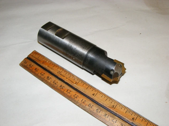Superbee BE8021980R1 Insert End Face Mill Cutter 1 1/4" Shank (a33)