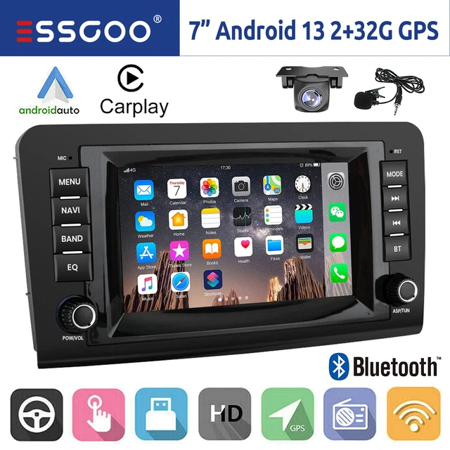 Carplay Android 13 autoradio GPS navigatore per Mercedes Benz ML/GL classe W164 X164
