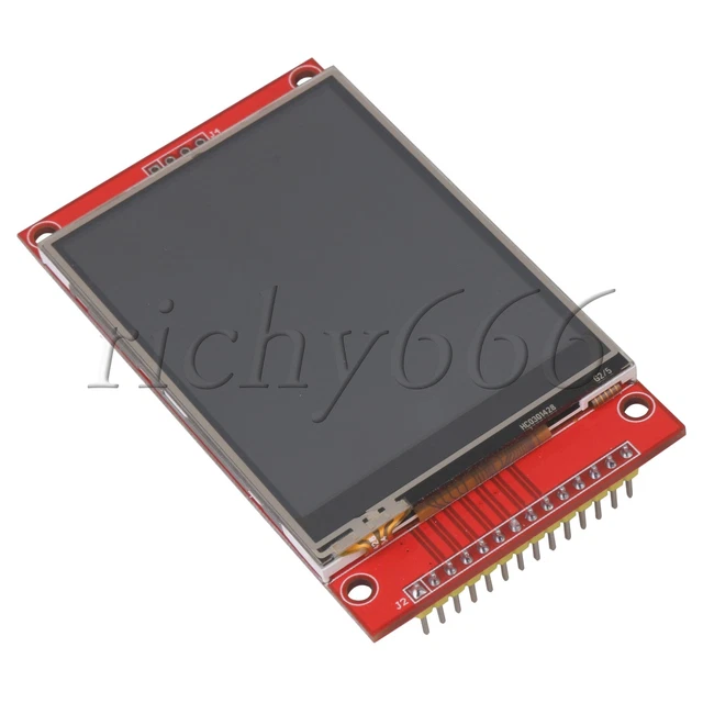 2 Sets 240 x 320 SPI TFT Upgrade LCD Serial Port Module 5V PBC Adapter