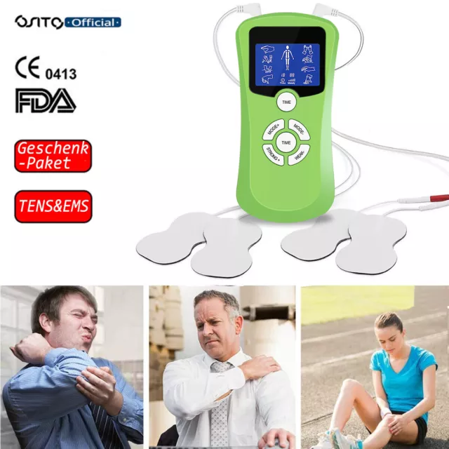 Dispositivo Tens corrente stimolante massaggiatore a impulsi EMS stimolazione muscolare elettrica
