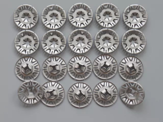 20x Rondelle de Serrage Moteur Tapis Protection Thermique Clips 30 MM pour Audi