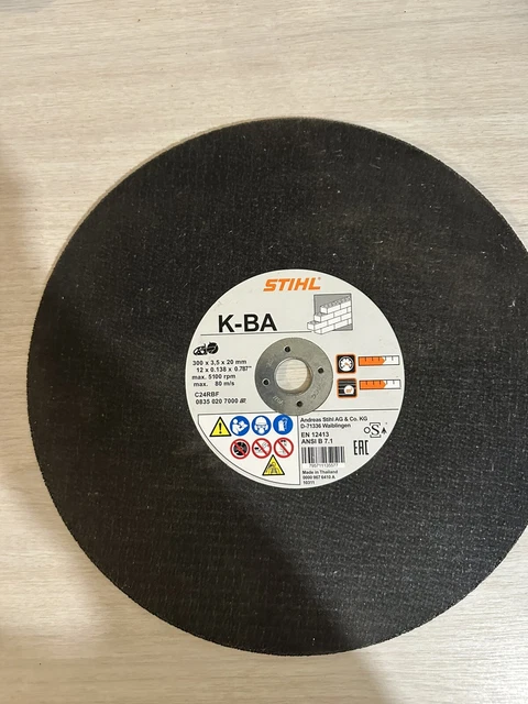 Faithfull FAI1253S Pietra Taglio Disco 125 x 3.2 x 22.23mm
