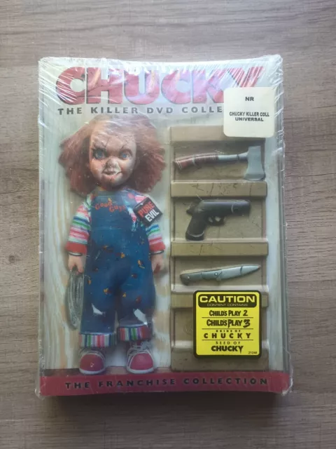 New Factory Sealed Chucky: The Killer DVD Collection (DVD, 2006, 4 Movie Set)