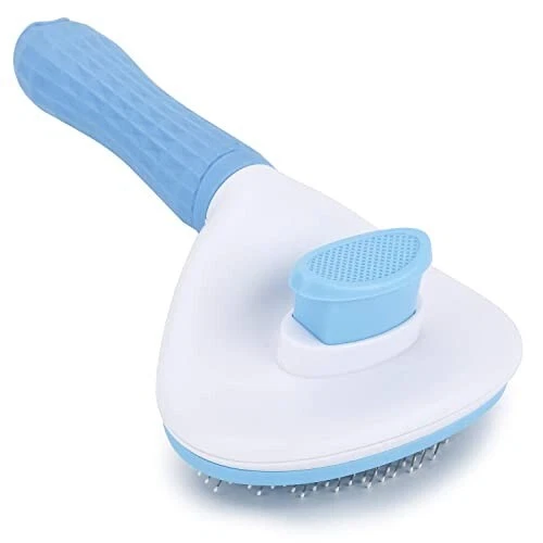 Self Cleaning Dog Cat Slicker Brush Grooming Undercoat Comb Shedding Tool Hair..