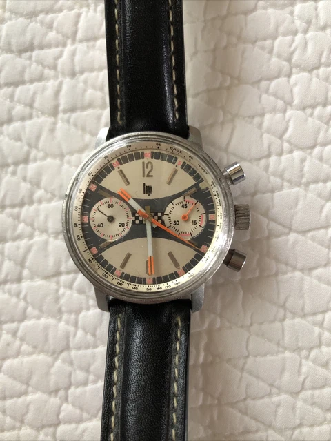 Montre lip rallye chronographe