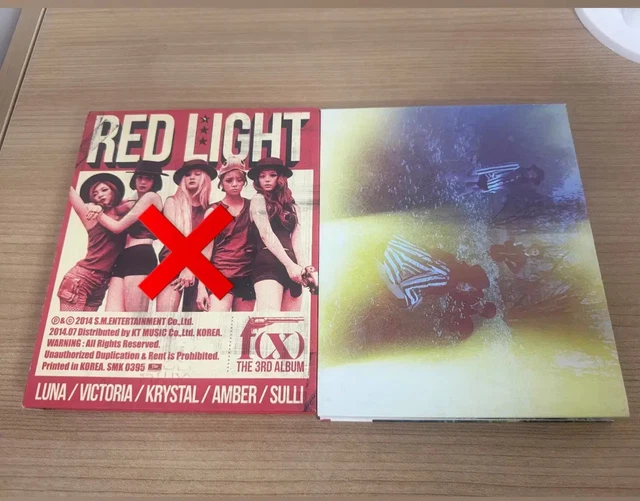 f(x) アルバム　RedLight アンバー　トレカ 付き f(x) FX 3th Album Red Light Photocard Set KPOP Amber Krystal