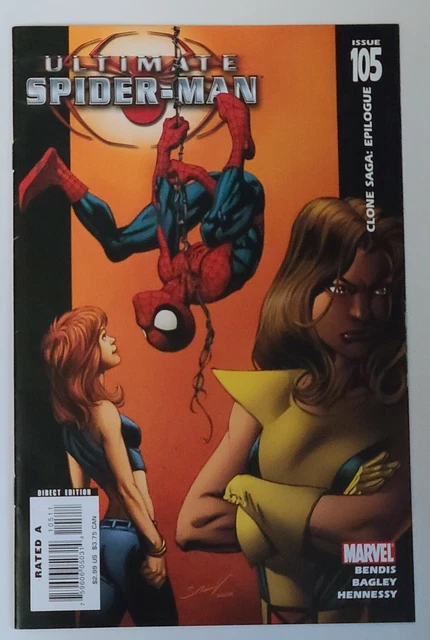 Ultimate Spider-Man #105 (Marvel 2006 Series) Nos Est~9.4+ Nm Grade Brian Bendis