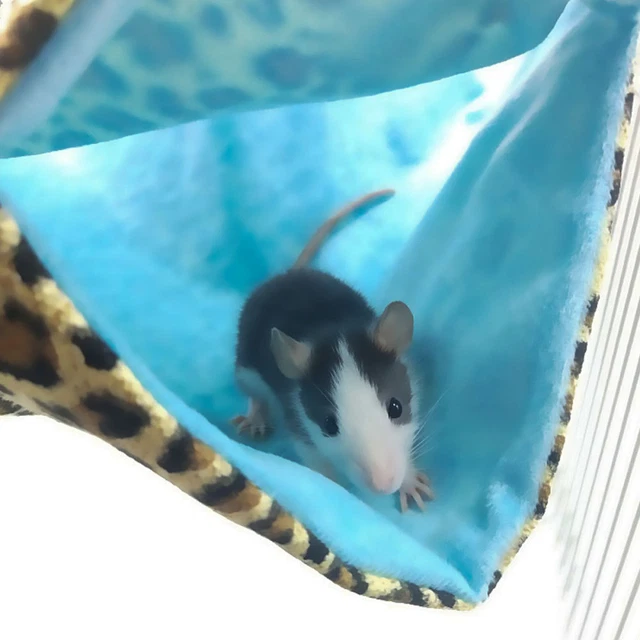 1Pc Bett Hamster Warme Bett Plüsch Hütte Zelt Bett 11