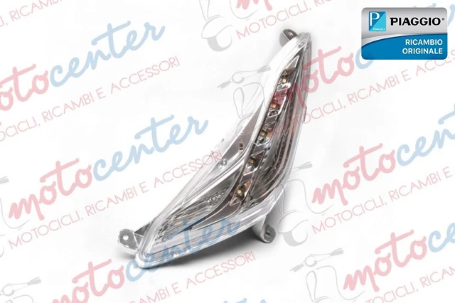 Clignotant Avant Dx. piaggio beverly 125 Rst 4T 4V c. -à- (25/02 /' 11- '15 )