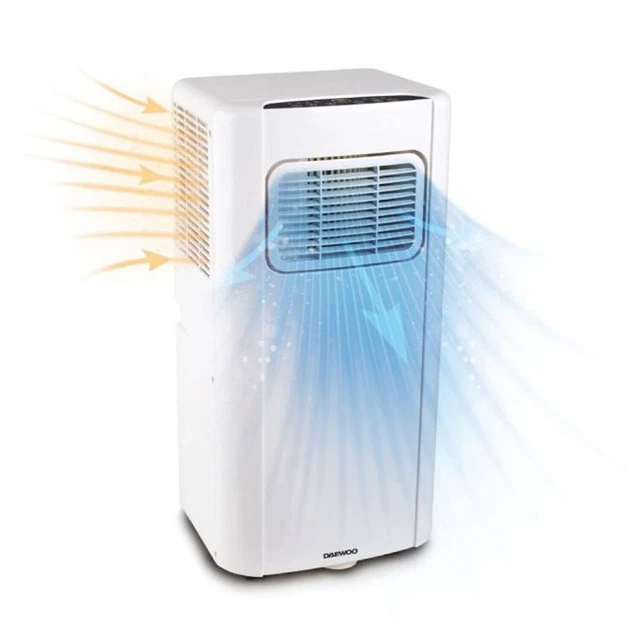 DAEWOO 9000BTU 3IN1 Portable Air Conditioner, Fan & Dehumidifier