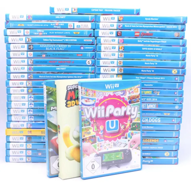 Nintendo Wii-U Jeux D'Occasion Jeux Games Pal Mario Kart Zelda Super Mario