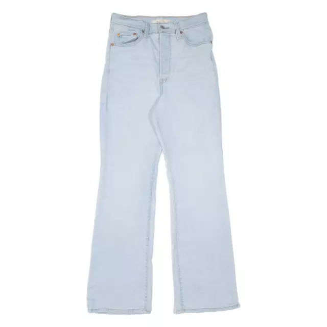 Jeans da donna blu Levi's Ribcage taglio regolare W29 L31