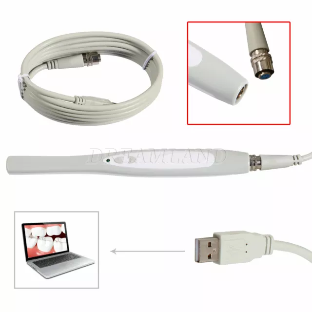 Intraoral Dental Camera USB 2.0 IMAGING Pixel Image 1/4" Sony HAD CCD dy*cg