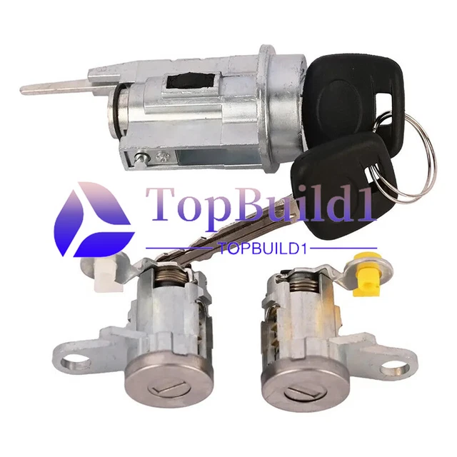 IGNITION SWITCH & Door Lock Cylinder With 2 Keys For 19952004 Toyota