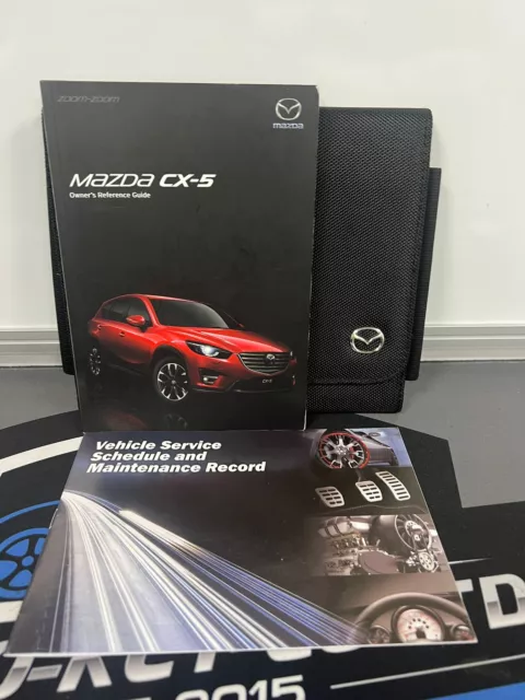 Mazda Cx-5 Owners Pack / Handbook / Manual + Wallet 2015~2017 (2016)!