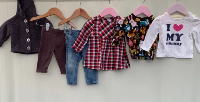 Girls bundle of clothes age 3-6 months mothercare H&M