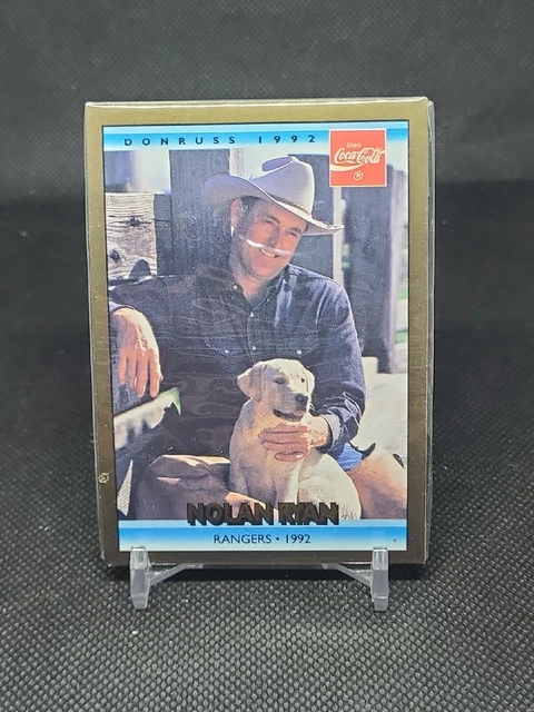 1992 Donruss Coca-Cola Nolan Ryan Nolan Ryan #26 Texas Rangers -1992 Sealed (3)