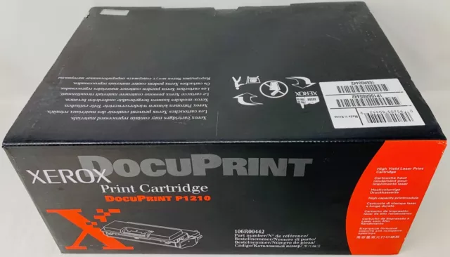 Xerox 106R0442 106R442 Toner Original Pour Xerox Docuprint P1210 (6.000 Pg )