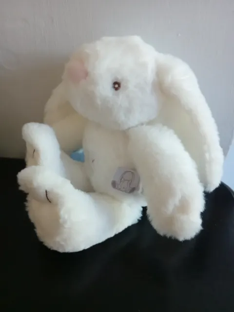 Chad Valley Snuggle Bunny White Plush Bunny Rabbit