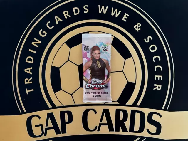 Topps WWE Chrome 2020 Fat-Pack - Sealed