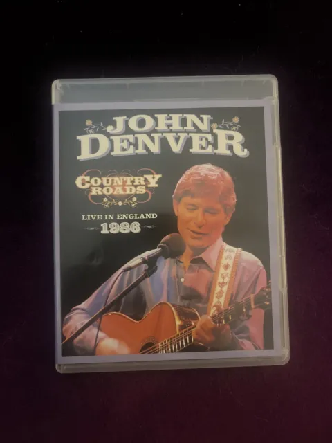 John Denver - Country Roads Live in England 1986 [DVD], pre-owned M478