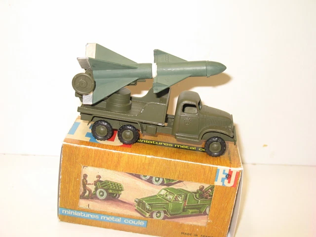 Camion Militaire GMC France Jouet – 12 Soldats Métal – Véhicule Collection FJ