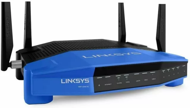 Linksys WRT1900ACS  Router Fast VPN Speeds Secure 5 & 2.4ghz Express VPN Service
