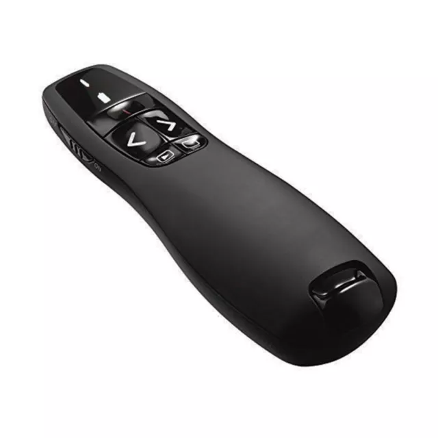 Wireless Presenter PowerPoint Mouse Clicker Laser Pointer Presentation Remote ✔ 2