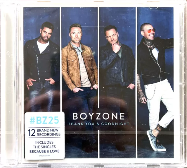 Boyzone CD Thank You & Goodnight