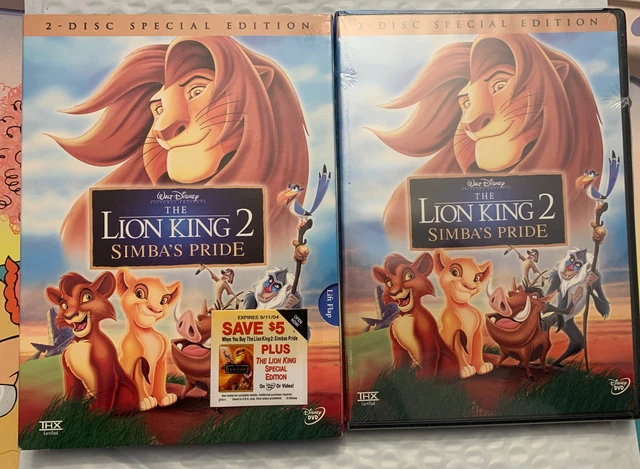 Walt Disney The Lion King 2: Simba's Pride (DVD 2004, 2-Disc Special Edition)NEW